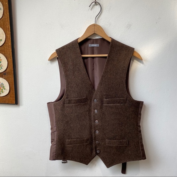 Haggar Other - Haggar Wool Tweed Waistcoat Vest